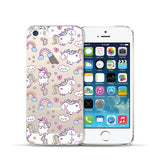 iPhone 5 5S Case Cute Mickey & Minnie Kiss Soft TPU Silicone Case for Apple iPhone 5S SE