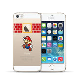 iPhone 5 5S Case Cute Mickey & Minnie Kiss Soft TPU Silicone Case for Apple iPhone 5S SE