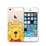 iPhone 5 5S Case Cute Mickey & Minnie Kiss Soft TPU Silicone Case for Apple iPhone 5S SE