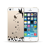 iPhone 5 5S Case Cute Mickey & Minnie Kiss Soft TPU Silicone Case for Apple iPhone 5S SE