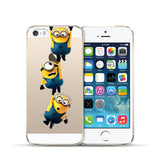 iPhone 5 5S Case Cute Mickey & Minnie Kiss Soft TPU Silicone Case for Apple iPhone 5S SE
