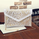 Vintage Hollow Out Envelope Bag