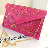 Vintage Hollow Out Envelope Bag