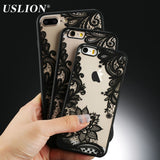 Floral Phone Case For Apple iPhone 7 6 6s 5 5s SE iPhone X 8 Plus