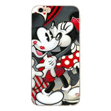 Flower Case For iPhone 7 8 Plus 6 s 6s Cartoon Minnie Soft Silicon TPU Back Cover For iPhone X 10 5s 5 s SE Fundas Coque