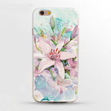 Flower Case For iPhone 7 8 Plus 6 s 6s Cartoon Minnie Soft Silicon TPU Back Cover For iPhone X 10 5s 5 s SE Fundas Coque