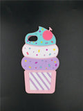 3D Cartoon pocket cat Baby bear rabbit fashionable soft silicon Phone cover For iPhone X/4 4S/5 5S/SE/5C/6/7/8/plus