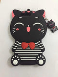 3D Cartoon pocket cat Baby bear rabbit fashionable soft silicon Phone cover For iPhone X/4 4S/5 5S/SE/5C/6/7/8/plus