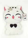 3D Cartoon pocket cat Baby bear rabbit fashionable soft silicon Phone cover For iPhone X/4 4S/5 5S/SE/5C/6/7/8/plus