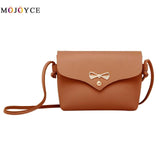 Simple Flap Shoulder  Leather Bags Women Girls