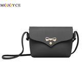 Simple Flap Shoulder  Leather Bags Women Girls