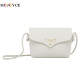 Simple Flap Shoulder  Leather Bags Women Girls