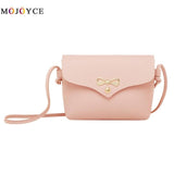 Simple Flap Shoulder  Leather Bags Women Girls
