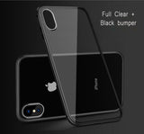 Magnetic Adsorption metal case for iphone X iphone 7 8 case luxury cover for iphone 8 7 Plus magnet tempered glass cases