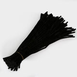 100pcs 30cm Chenille Stems Pipe Cleaners Kids Plush Educational Toy Colorful Pipe Cleaner Toys Handmade DIY Craft Supplies
