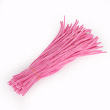 100pcs 30cm Chenille Stems Pipe Cleaners Kids Plush Educational Toy Colorful Pipe Cleaner Toys Handmade DIY Craft Supplies