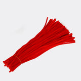 100pcs 30cm Chenille Stems Pipe Cleaners Kids Plush Educational Toy Colorful Pipe Cleaner Toys Handmade DIY Craft Supplies