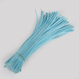100pcs 30cm Chenille Stems Pipe Cleaners Kids Plush Educational Toy Colorful Pipe Cleaner Toys Handmade DIY Craft Supplies