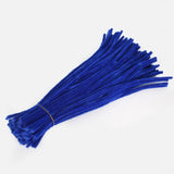 100pcs 30cm Chenille Stems Pipe Cleaners Kids Plush Educational Toy Colorful Pipe Cleaner Toys Handmade DIY Craft Supplies
