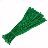 100pcs 30cm Chenille Stems Pipe Cleaners Kids Plush Educational Toy Colorful Pipe Cleaner Toys Handmade DIY Craft Supplies