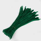 100pcs 30cm Chenille Stems Pipe Cleaners Kids Plush Educational Toy Colorful Pipe Cleaner Toys Handmade DIY Craft Supplies