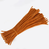 100pcs 30cm Chenille Stems Pipe Cleaners Kids Plush Educational Toy Colorful Pipe Cleaner Toys Handmade DIY Craft Supplies
