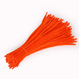 100pcs 30cm Chenille Stems Pipe Cleaners Kids Plush Educational Toy Colorful Pipe Cleaner Toys Handmade DIY Craft Supplies