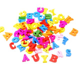 150pcs Random Mix Letter "A-Z" Flatback Wood Craft Decoration Promotions Scrapbooking Embellishments